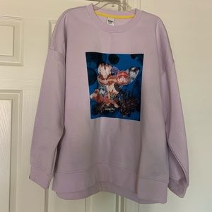 Fielder BONOBOS women’s lavender sweatshirt size 2XL NWT